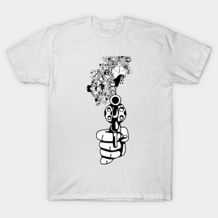 Pew Pew Handgun Pistol T-Shirt